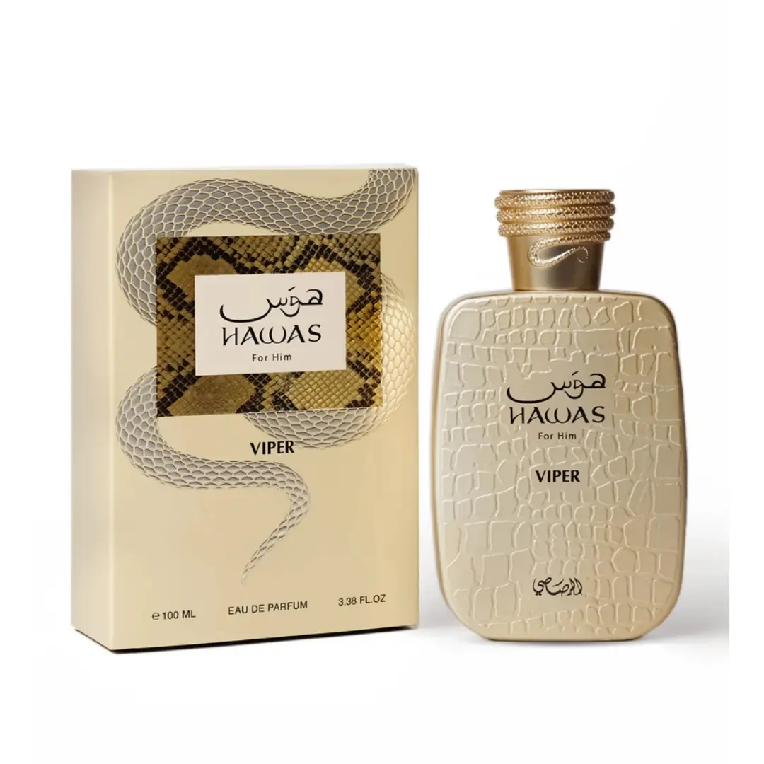 Hawas Viper For Him: Warm Leather & Spicy Men’s Perfume